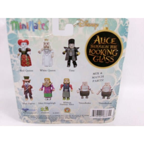 Alice Through Looking Glass Minimates Series 1 Mad Hatter & Red Queen Figures - Picture 3 of 3